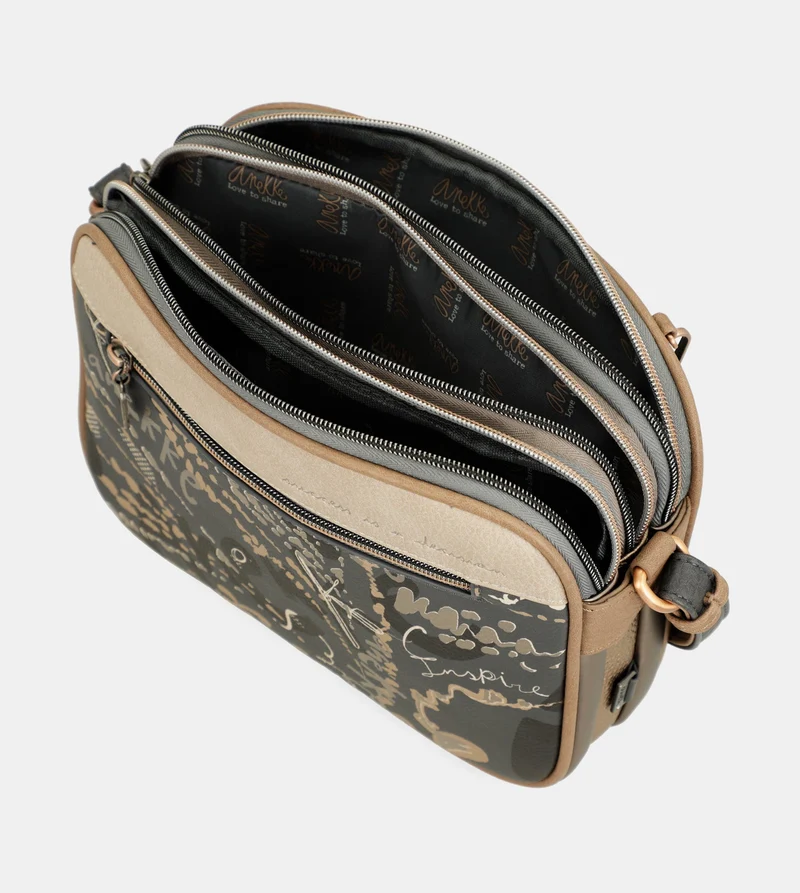 Sac bandoulière 3 compartiments Intentions