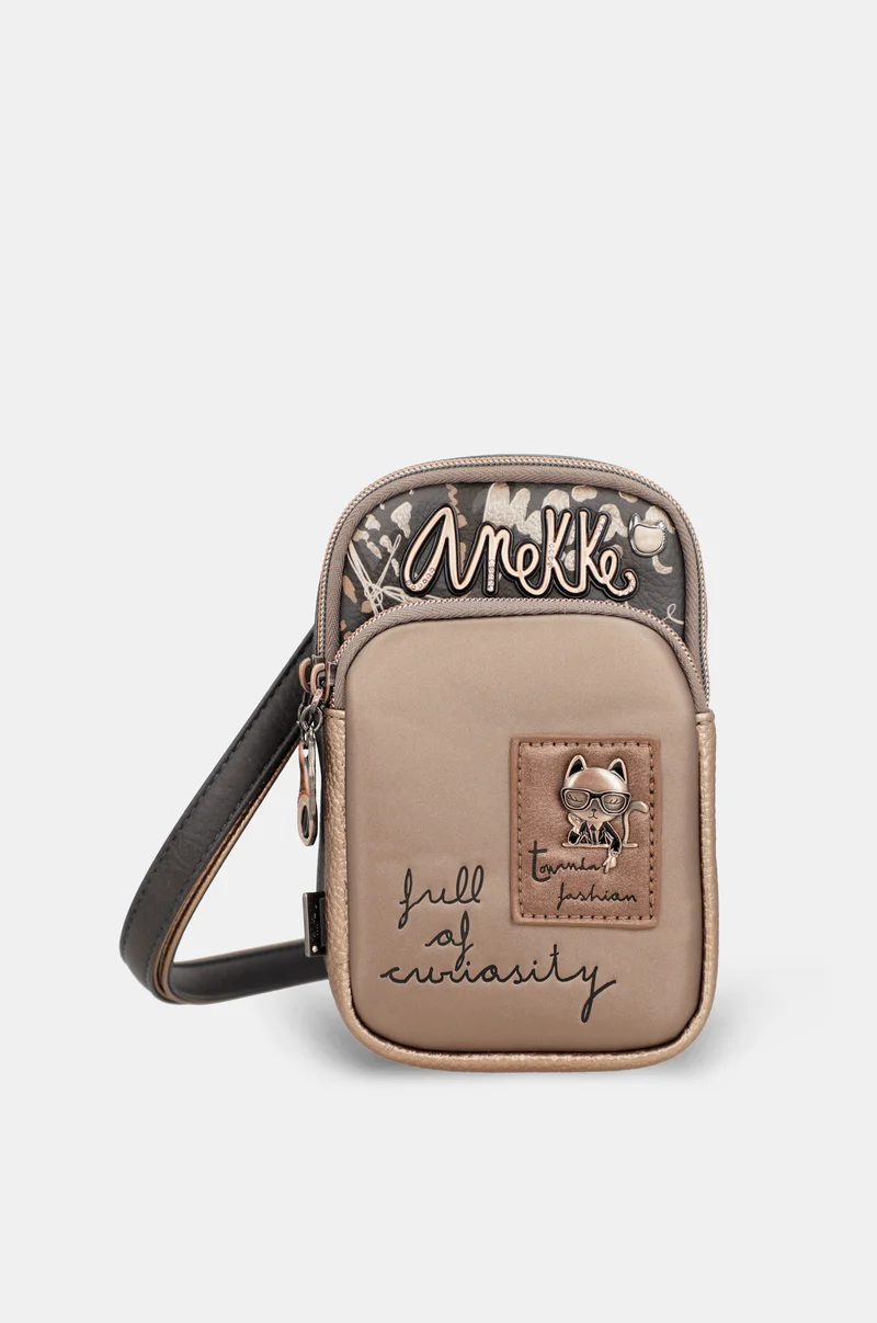 Sac bandoulière mini avec poche Intentions