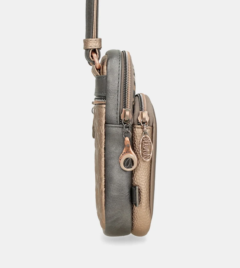 Sac bandoulière mini avec poche Intentions