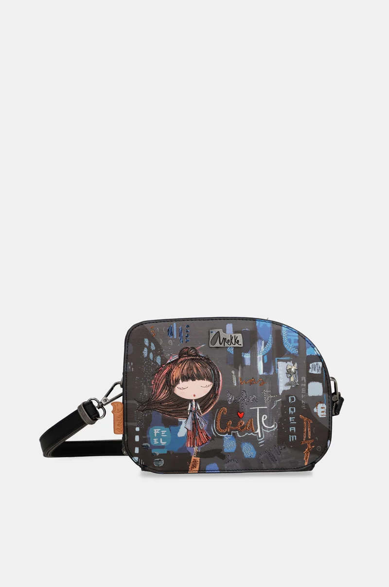 Sac d'épaule géométrique contemporain