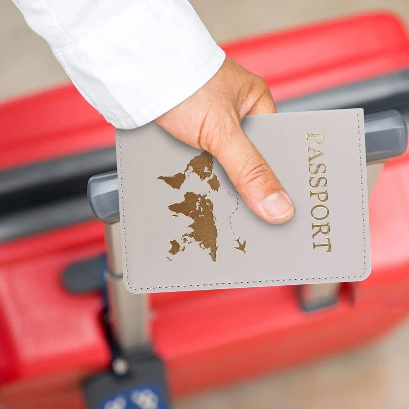 Protège-Passeport Voyage | Emplacements Carte et Billets
