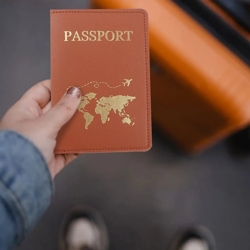 Protège-Passeport Voyage | Emplacements Carte et Billets