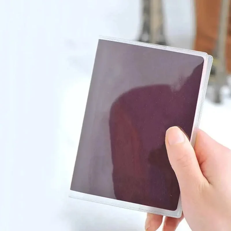 Protège-Passeport Transparent | Pvc Imperméable et Pratique