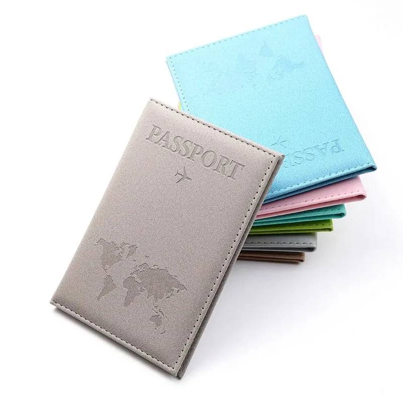 Protège-Passeport Mappemonde | Étui avec Emplacements Carte
