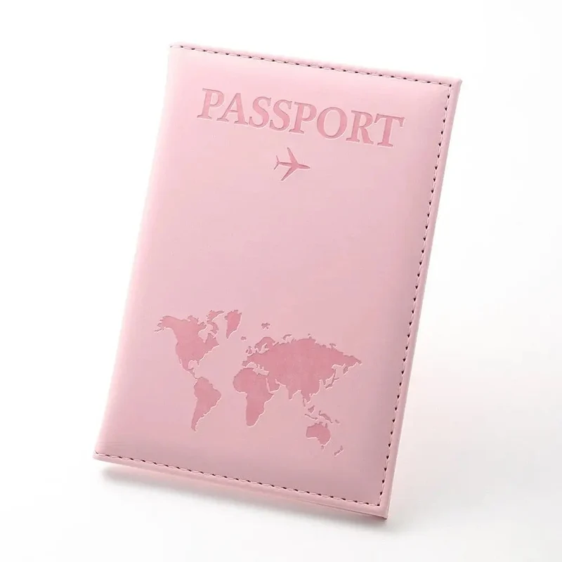 Protège-Passeport Mappemonde | Étui avec Emplacements Carte
