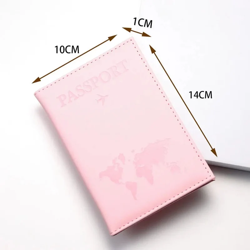 Protège-Passeport Mappemonde | Étui avec Emplacements Carte
