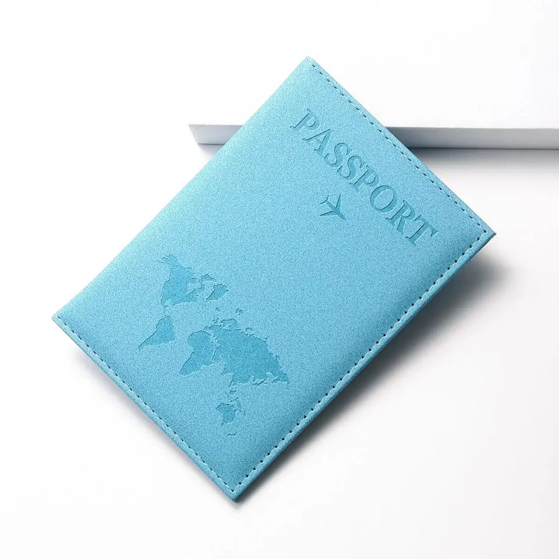 Protège-Passeport Mappemonde | Étui avec Emplacements Carte