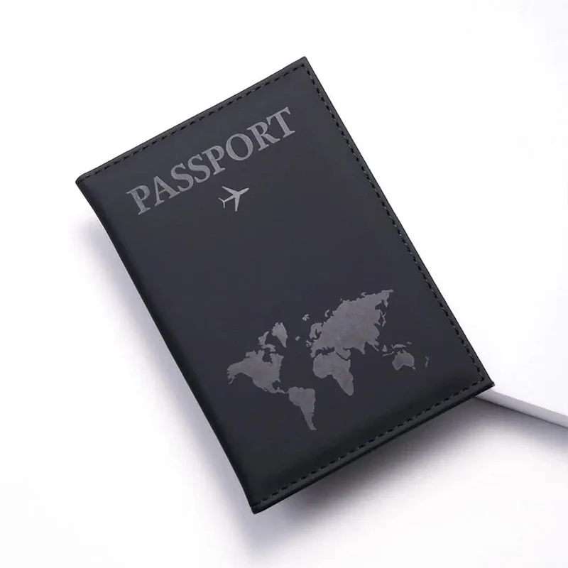 Protège-Passeport Mappemonde | Étui avec Emplacements Carte