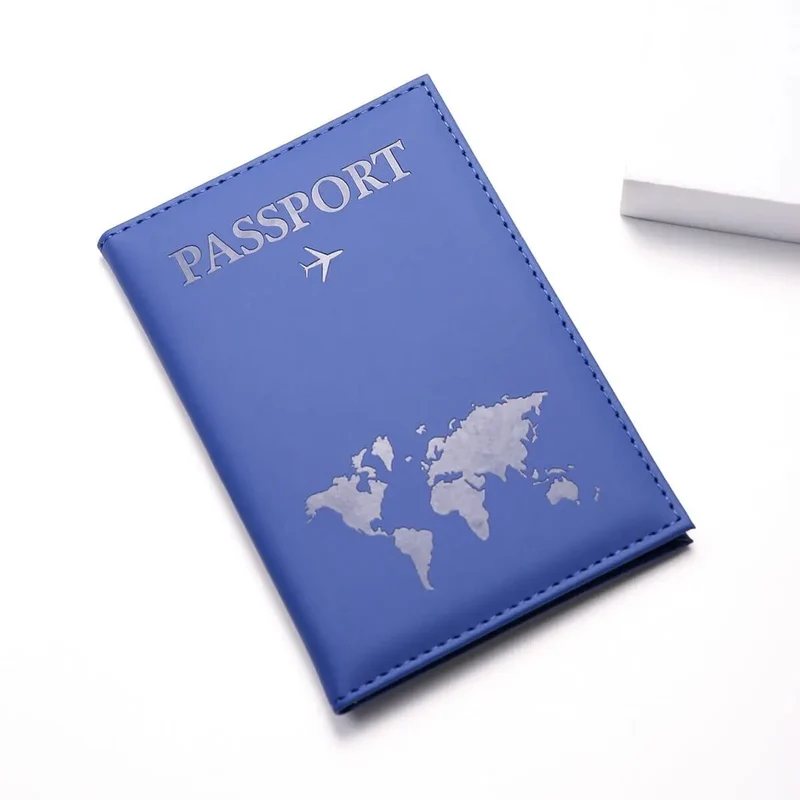 Protège-Passeport Mappemonde | Étui avec Emplacements Carte