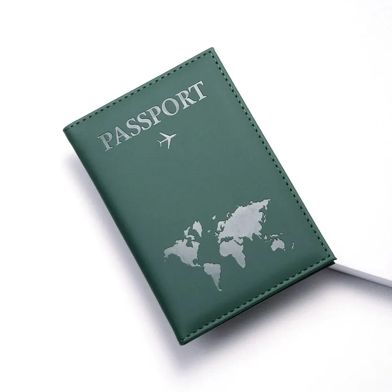 Protège-Passeport Mappemonde | Étui avec Emplacements Carte