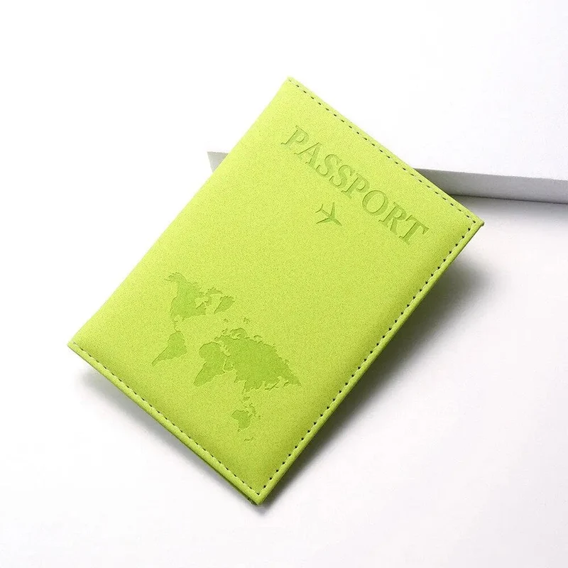 Protège-Passeport Mappemonde | Étui avec Emplacements Carte