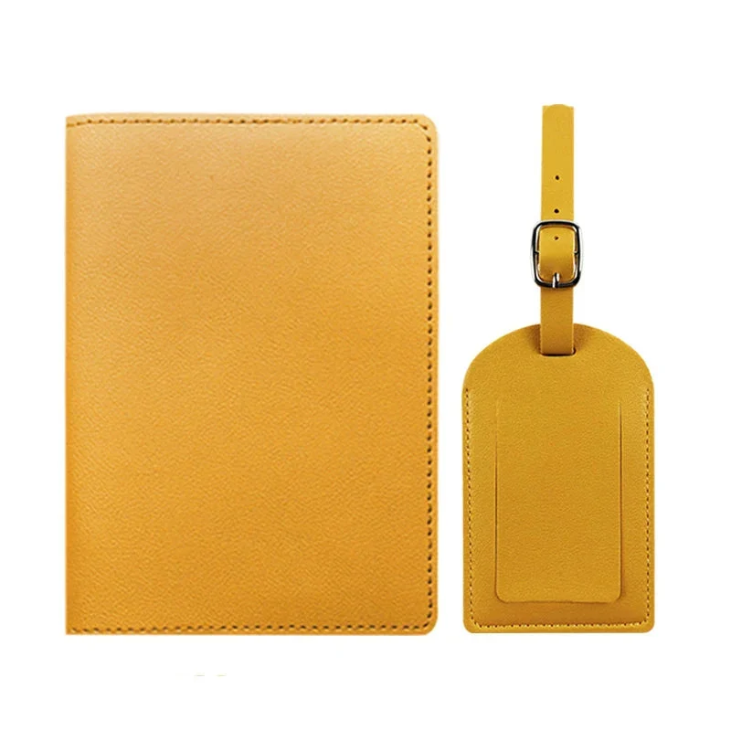 Protège Passeport Personnalisable | Cuir Synthétique Élégant