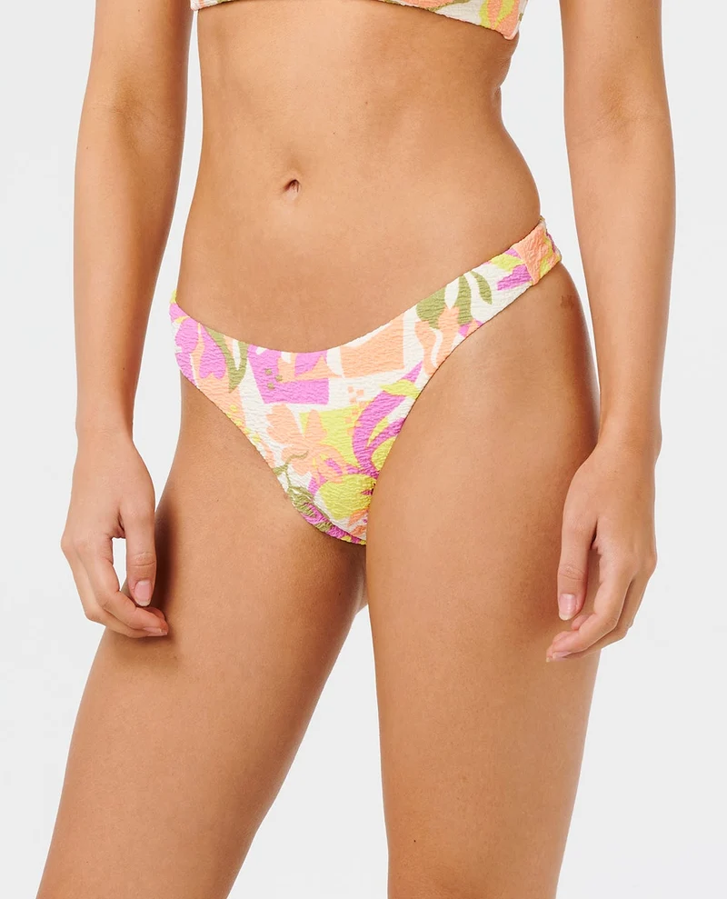 Topanga Geo Hi Leg Skimpy Bikini Bottom