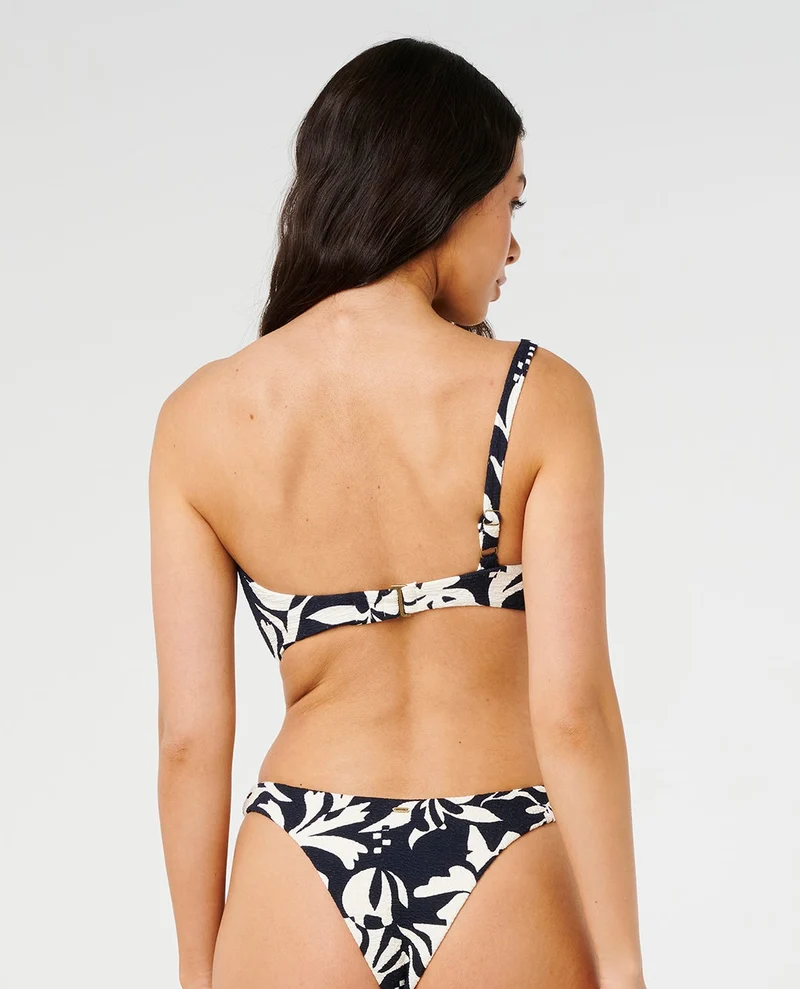 Topanga Geo Crop Bikini Top