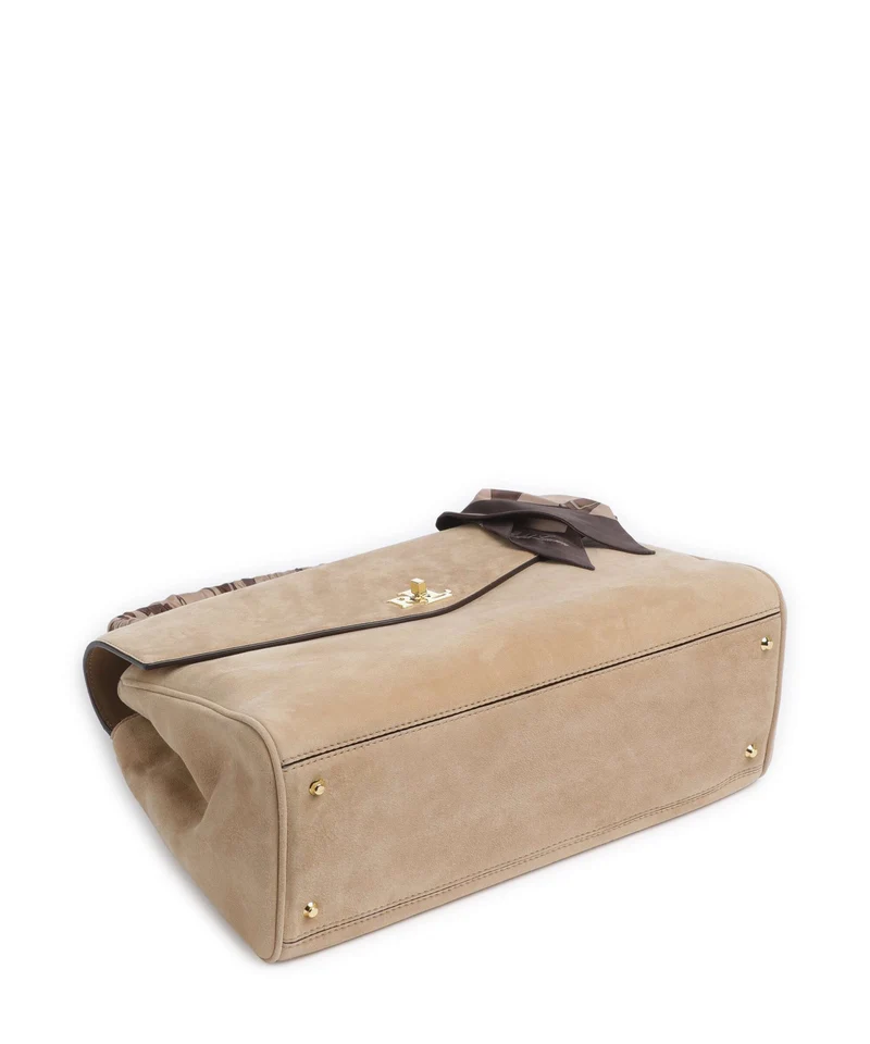 Lauren Ralph Lauren Farrah Medium Sac à main camel/urban bltng/camel multi