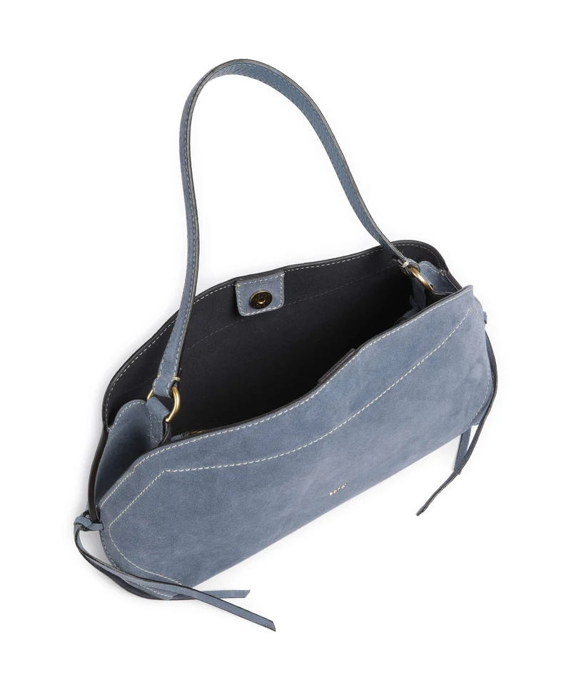 Abro Suede Necessity Small Sac porté épaule jeans