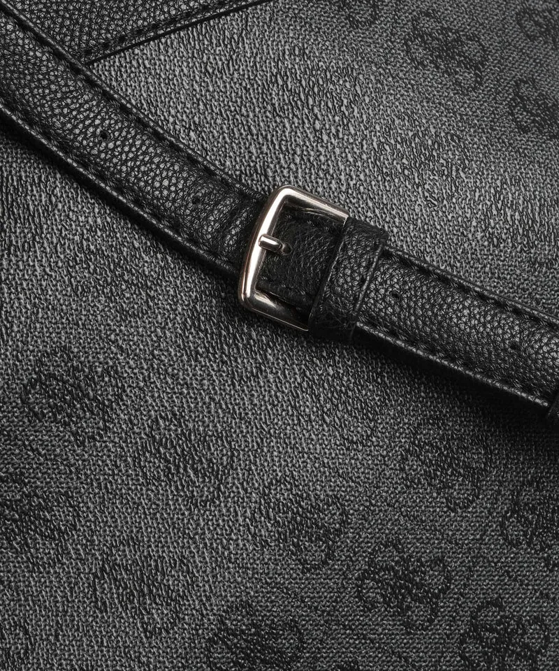 Guess Manhattan II Large Sac à dos coal logo