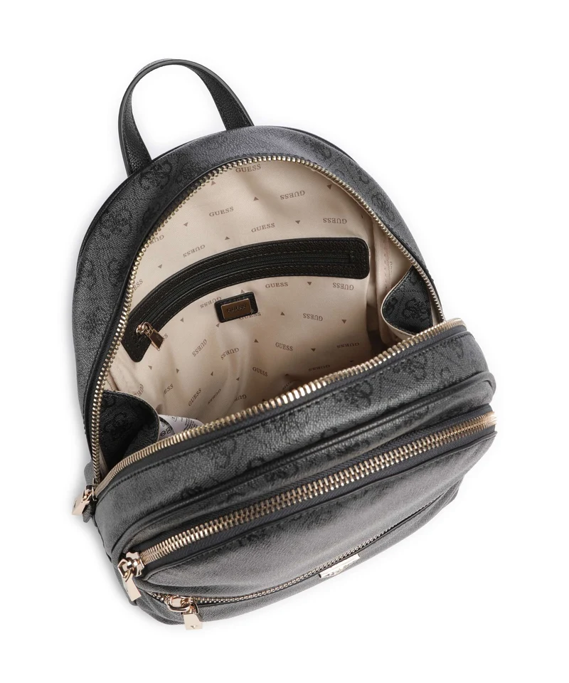 Guess Manhattan II Large Sac à dos coal logo