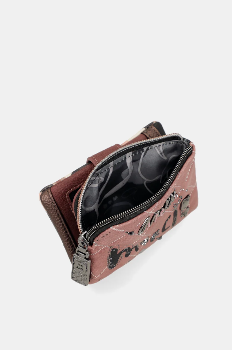 Portefeuille souple RFID petit Parisian