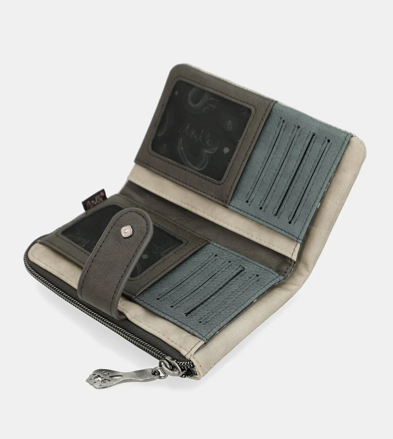 Portefeuille souple RFID moyen Real