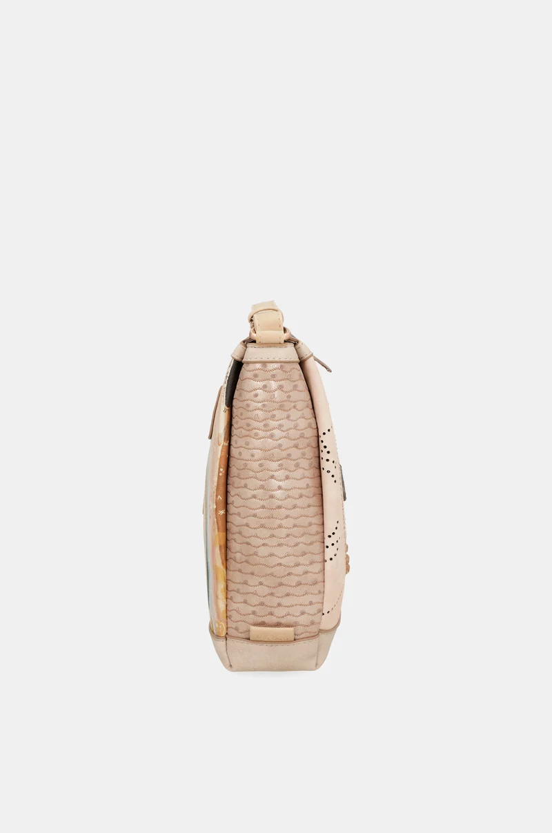 Sac bandoulière carré nude Studio