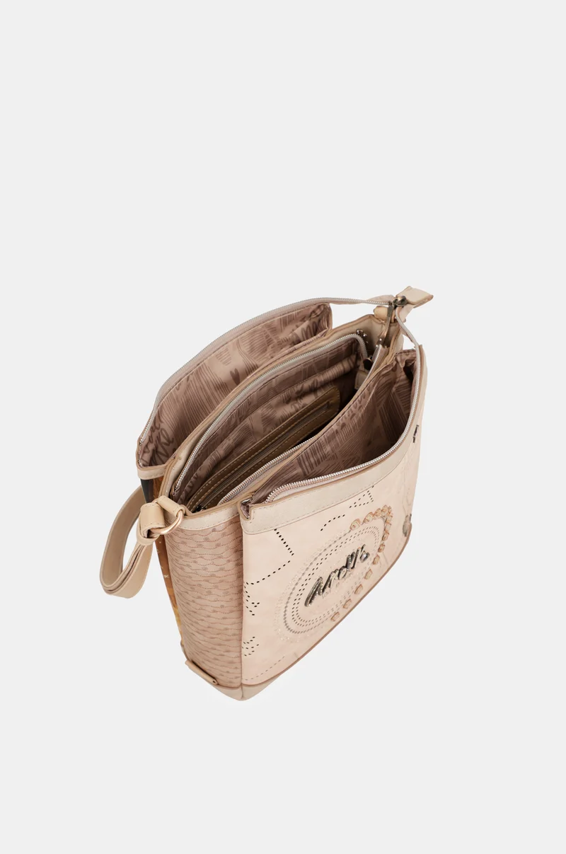 Sac bandoulière carré nude Studio