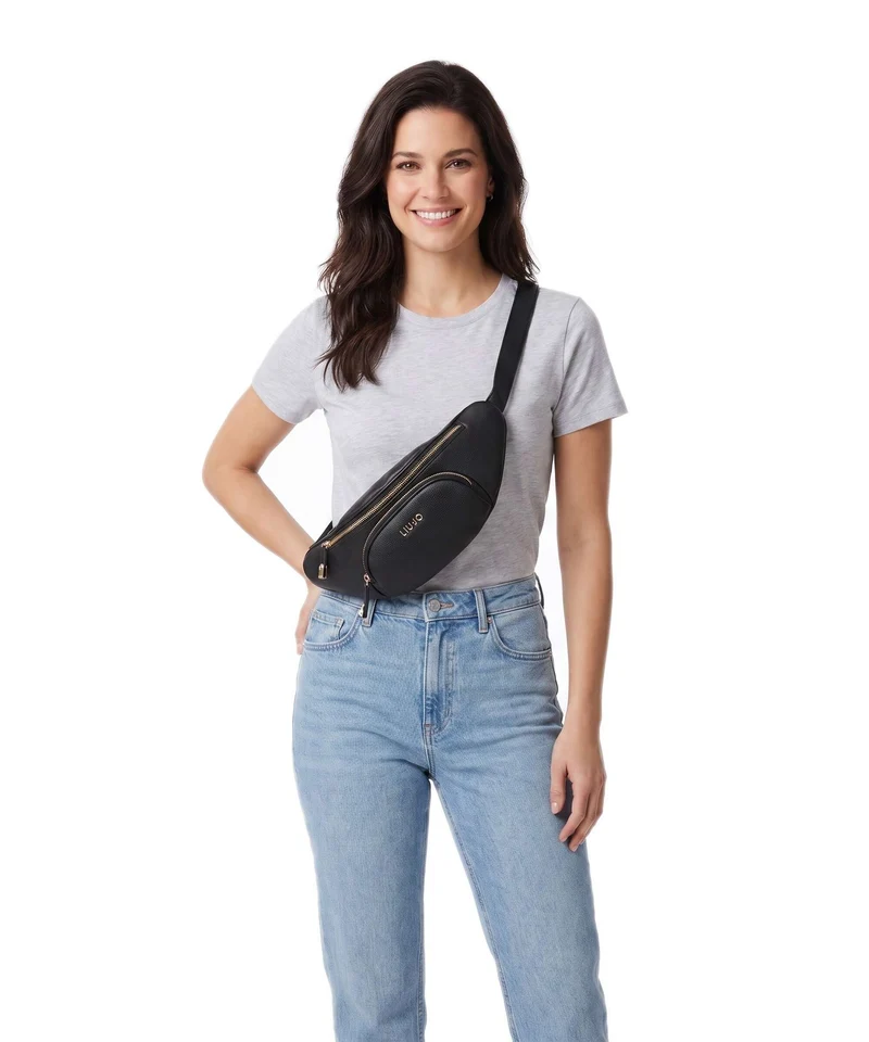 Liu Jo Manhattan M Sac banane nero