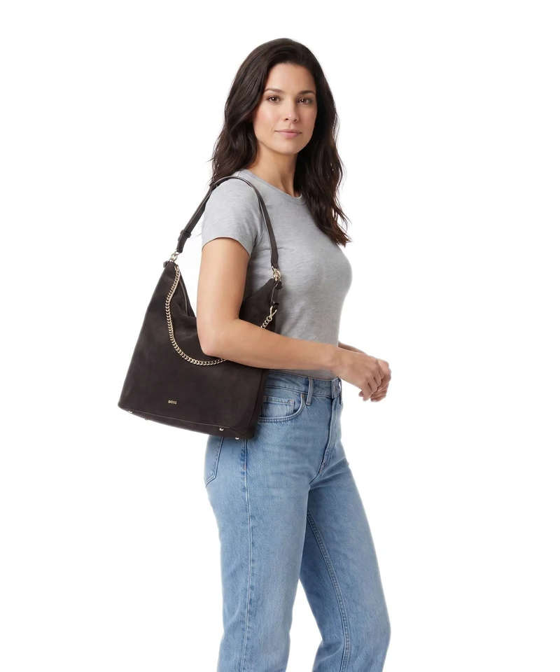 BOSS Yelena Sac fourre-tout dark brown