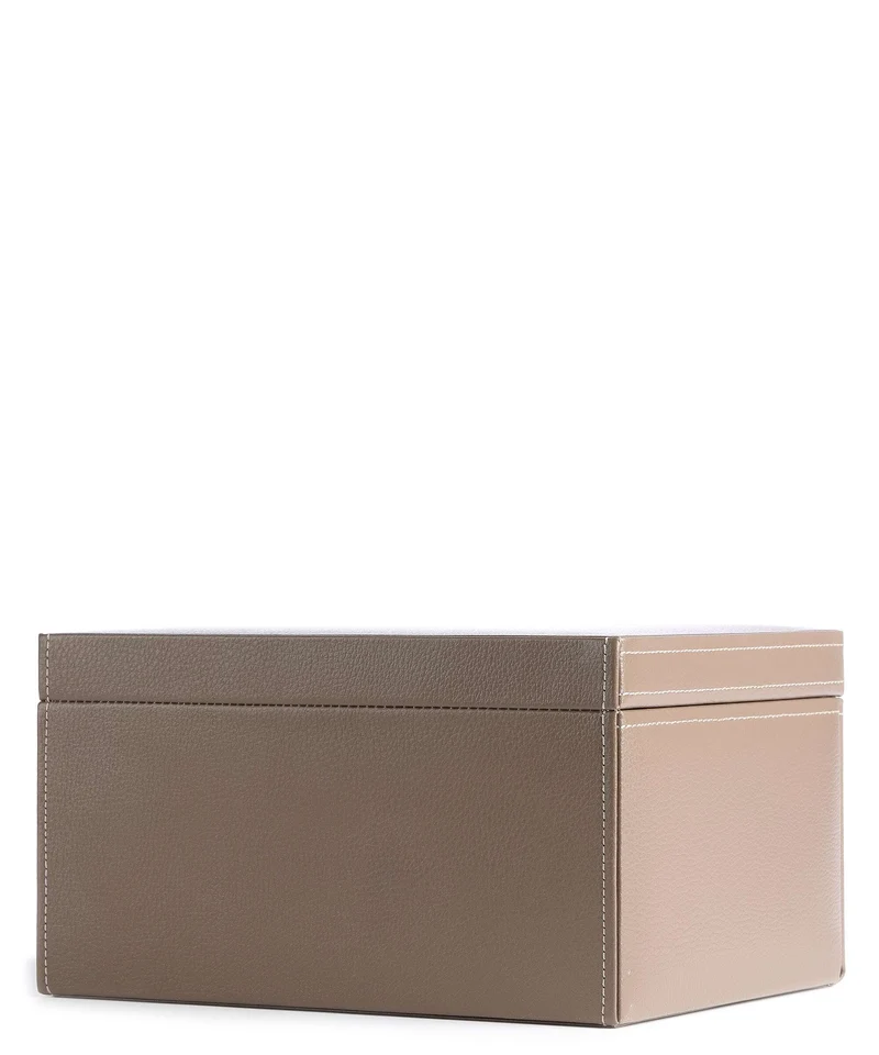 Le Tanneur Large Boîte à bijoux taupe
