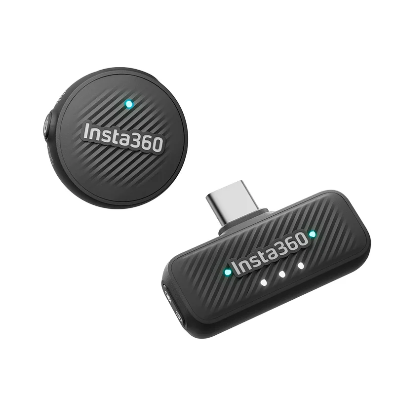 Mic Air (1 TX/1 RX) pour Insta360 X5/Ace Pro 2/Flow 2