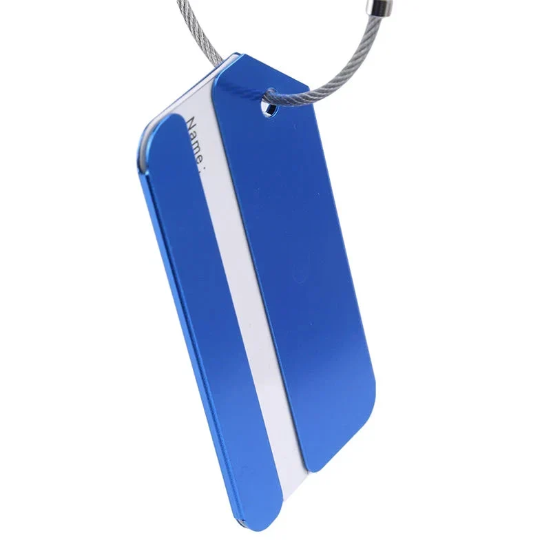 Étiquette Bagage Aluminium | Résistante et Discrète