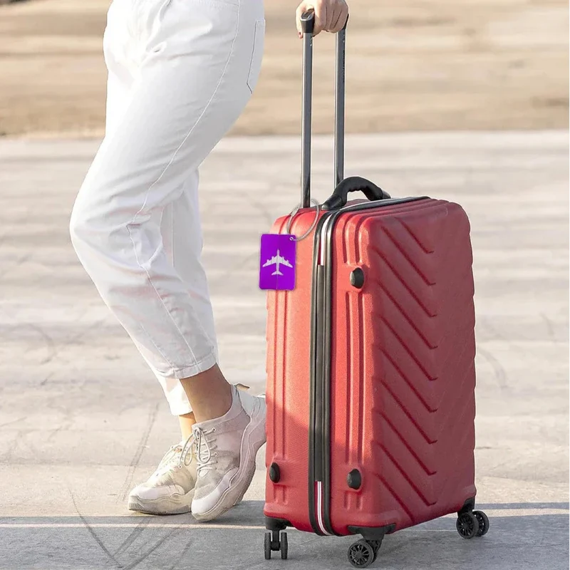 Étiquette Bagage Aluminium | Identification Sécurisée Voyage