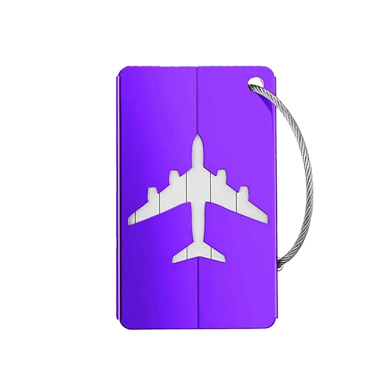 Étiquette Bagage Aluminium | Identification Sécurisée Voyage