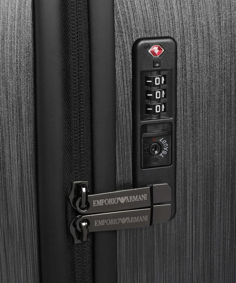 Emporio Armani Big Eagle Valise 4 roues gunmetal