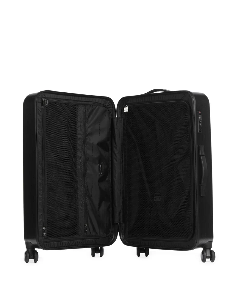 Emporio Armani Big Eagle Valise 4 roues gunmetal
