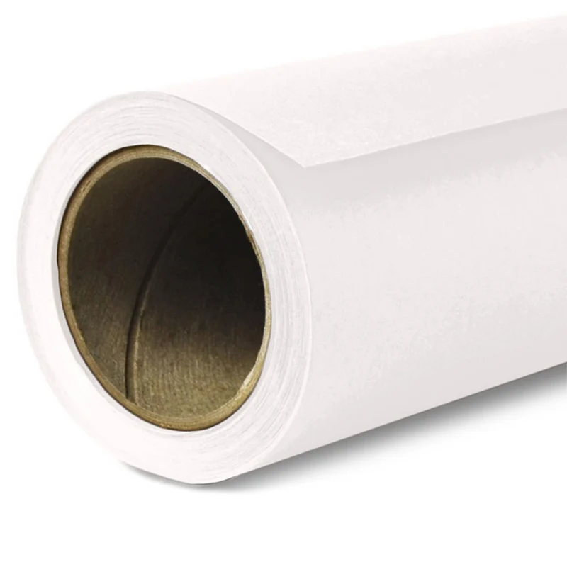 Rouleau de papier 53po x 36pi Blanc