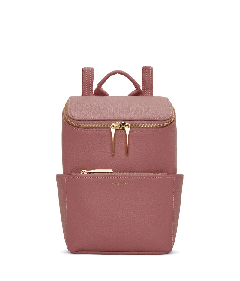 BRAVESM Petit sac à dos végétalien - Pureté