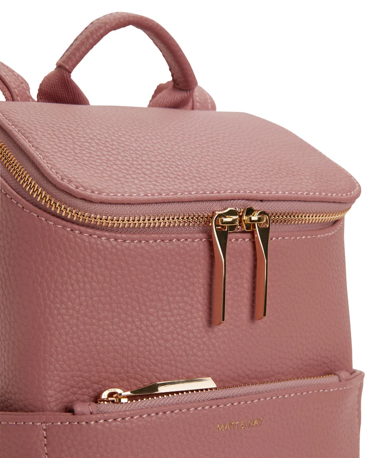 BRAVESM Petit sac à dos végétalien - Pureté
