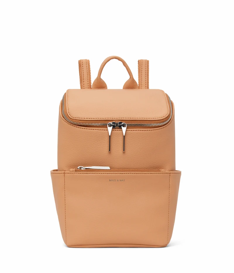 BRAVESM Petit sac à dos végétalien - Pureté