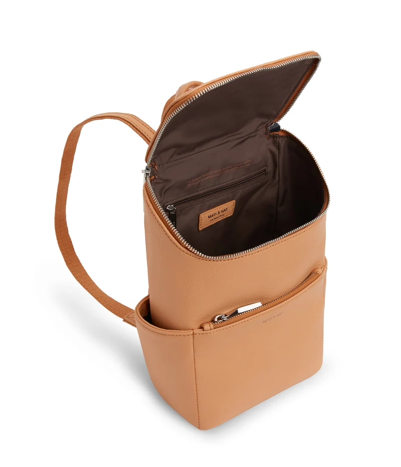 BRAVESM Petit sac à dos végétalien - Pureté