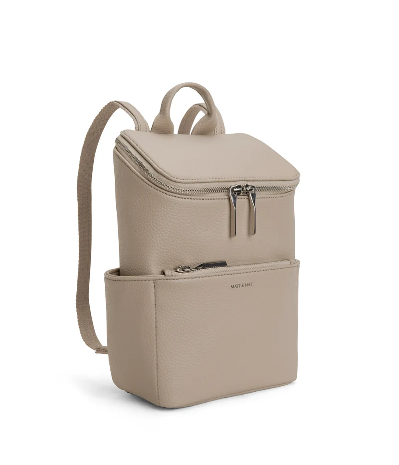 BRAVESM Petit sac à dos végétalien - Pureté
