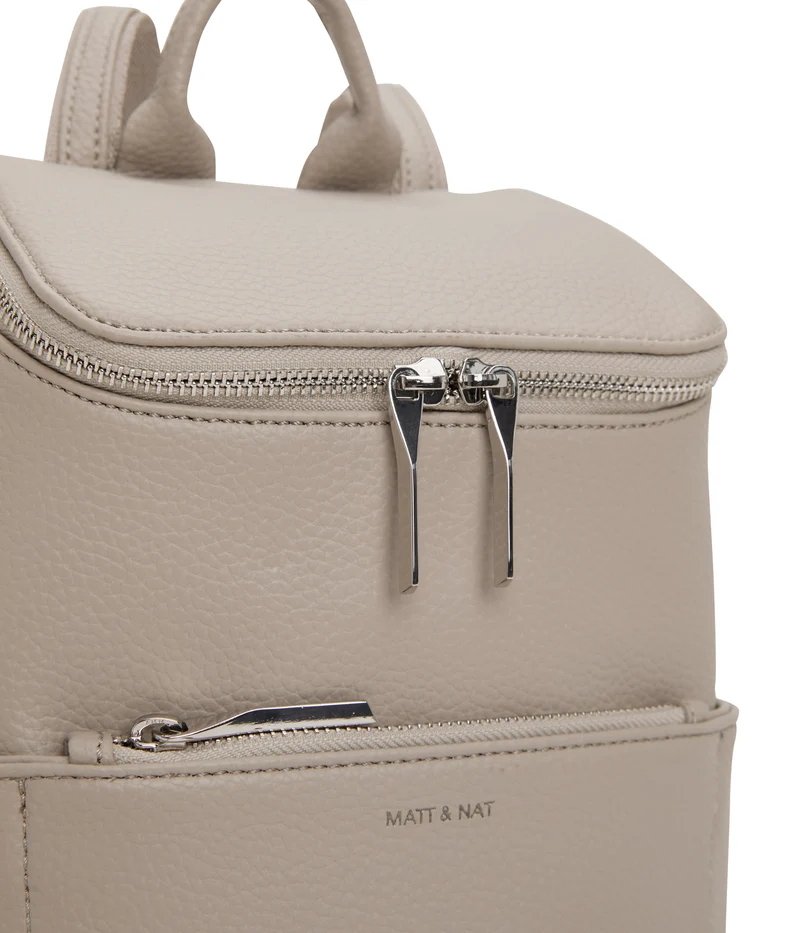 BRAVESM Petit sac à dos végétalien - Pureté