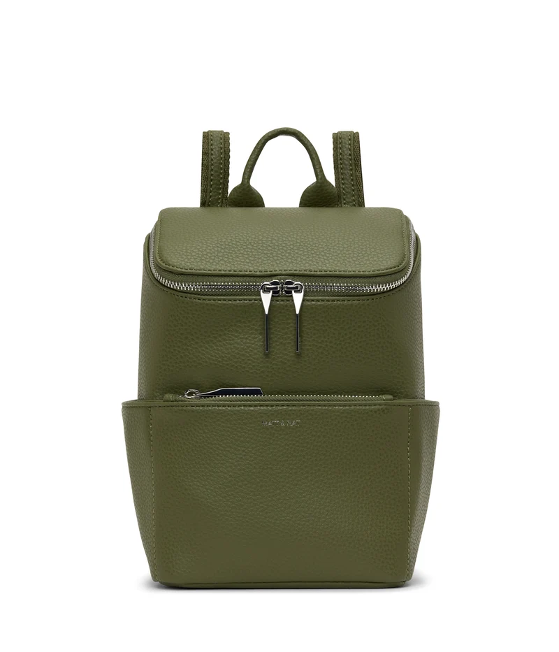BRAVESM Petit sac à dos végétalien - Pureté