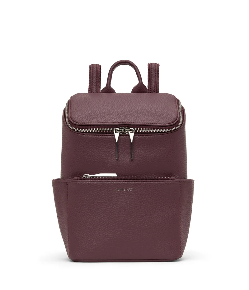 BRAVESM Petit sac à dos végétalien - Pureté