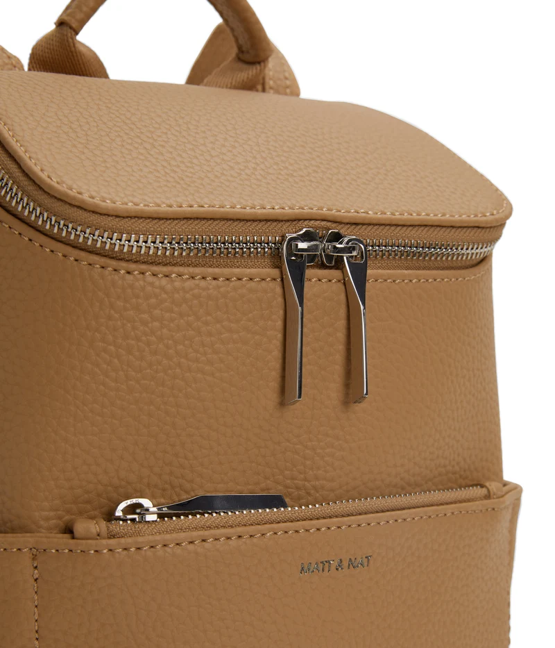 BRAVESM Petit sac à dos végétalien - Pureté