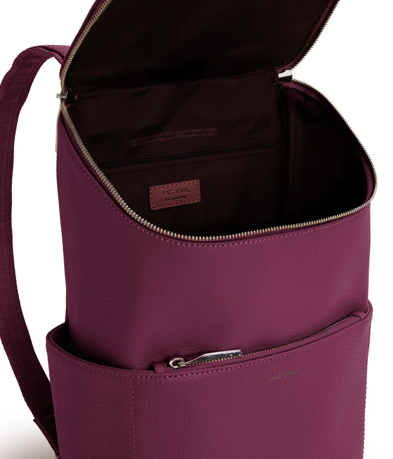 BRAVESM Petit sac à dos végétalien - Pureté