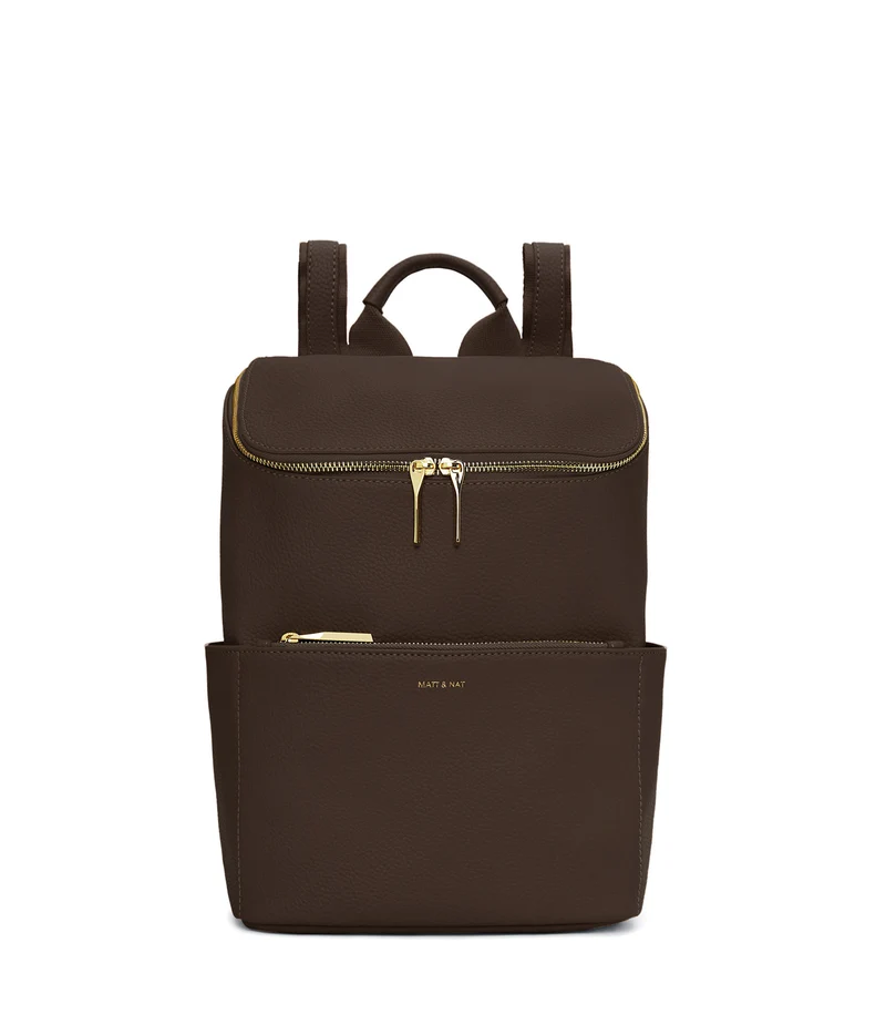 BRAVESM Petit sac à dos végétalien - Pureté