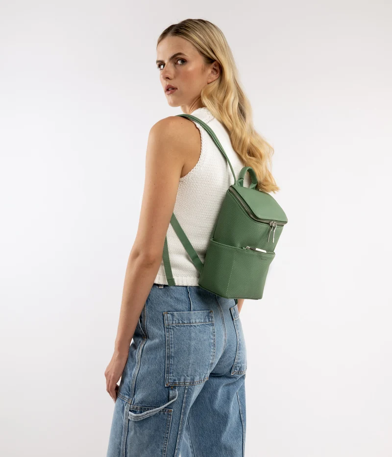 BRAVESM Petit sac à dos végétalien - Pureté
