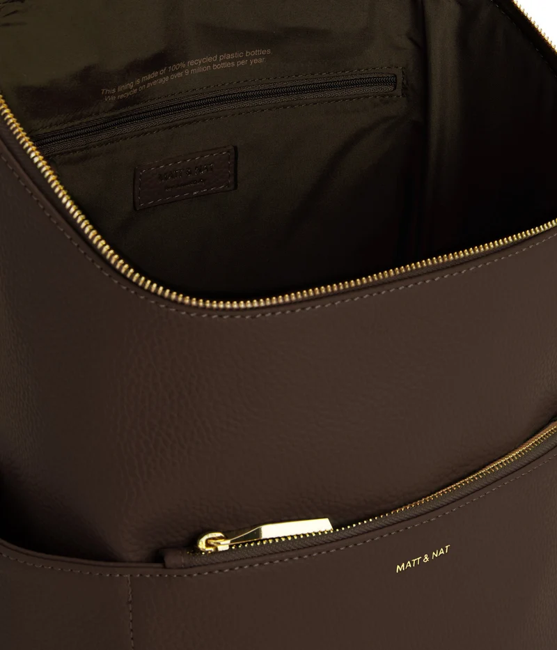 BRAVESM Petit sac à dos végétalien - Pureté