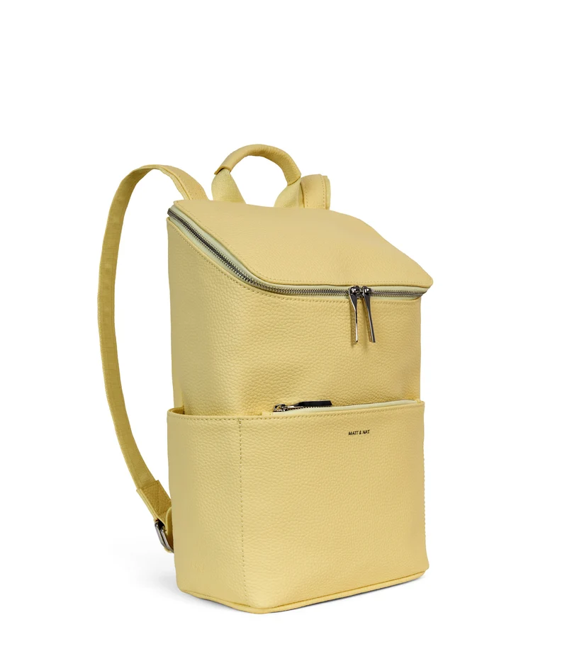 BRAVESM Petit sac à dos végétalien - Pureté